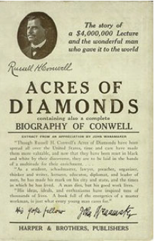 Acres of Diamonds speech by Russell Conwell, founder of Temple University: