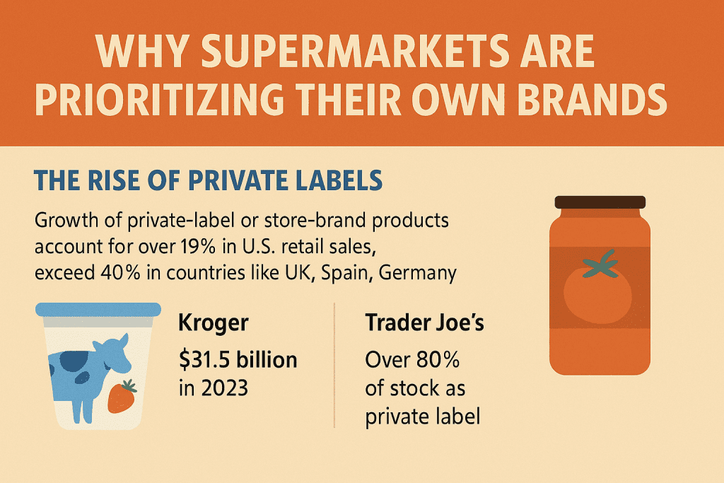 private labels in supermarkets