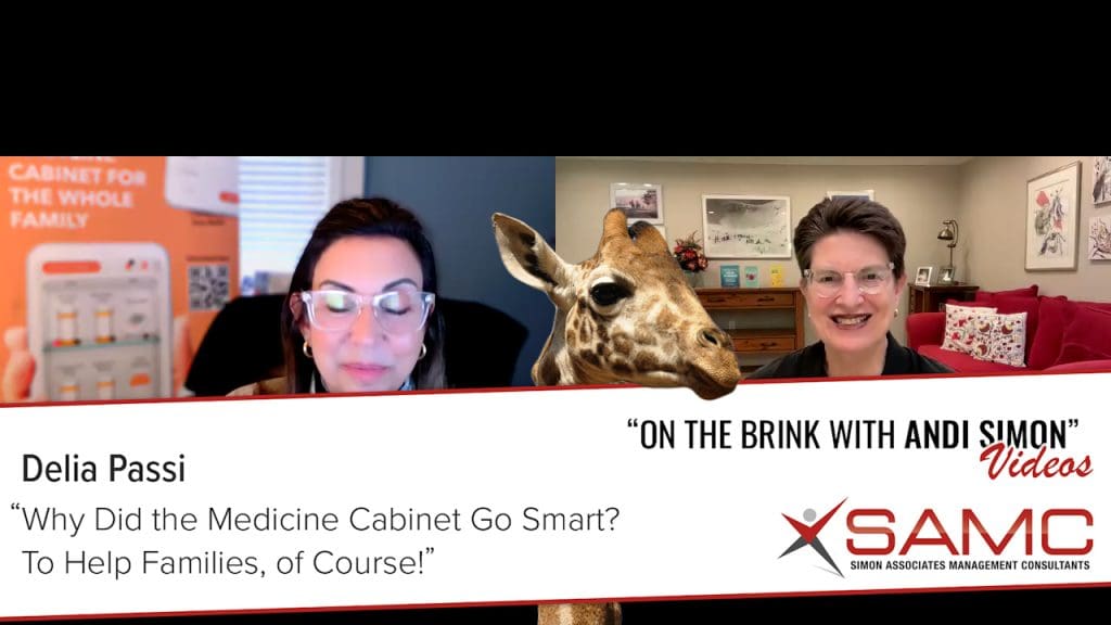 Delia Palis Podcasst for ON the Brink with Andi Simon